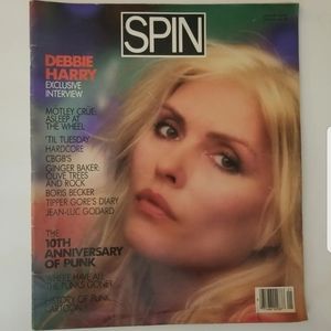 Vintage 1986 Spin Magazine Debbie Harry Kate Bush